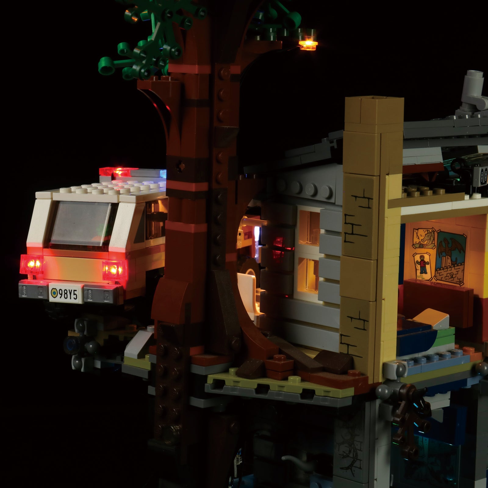 BrickBling Light Kit for LEGO Stranger Things The Upside Down 75810