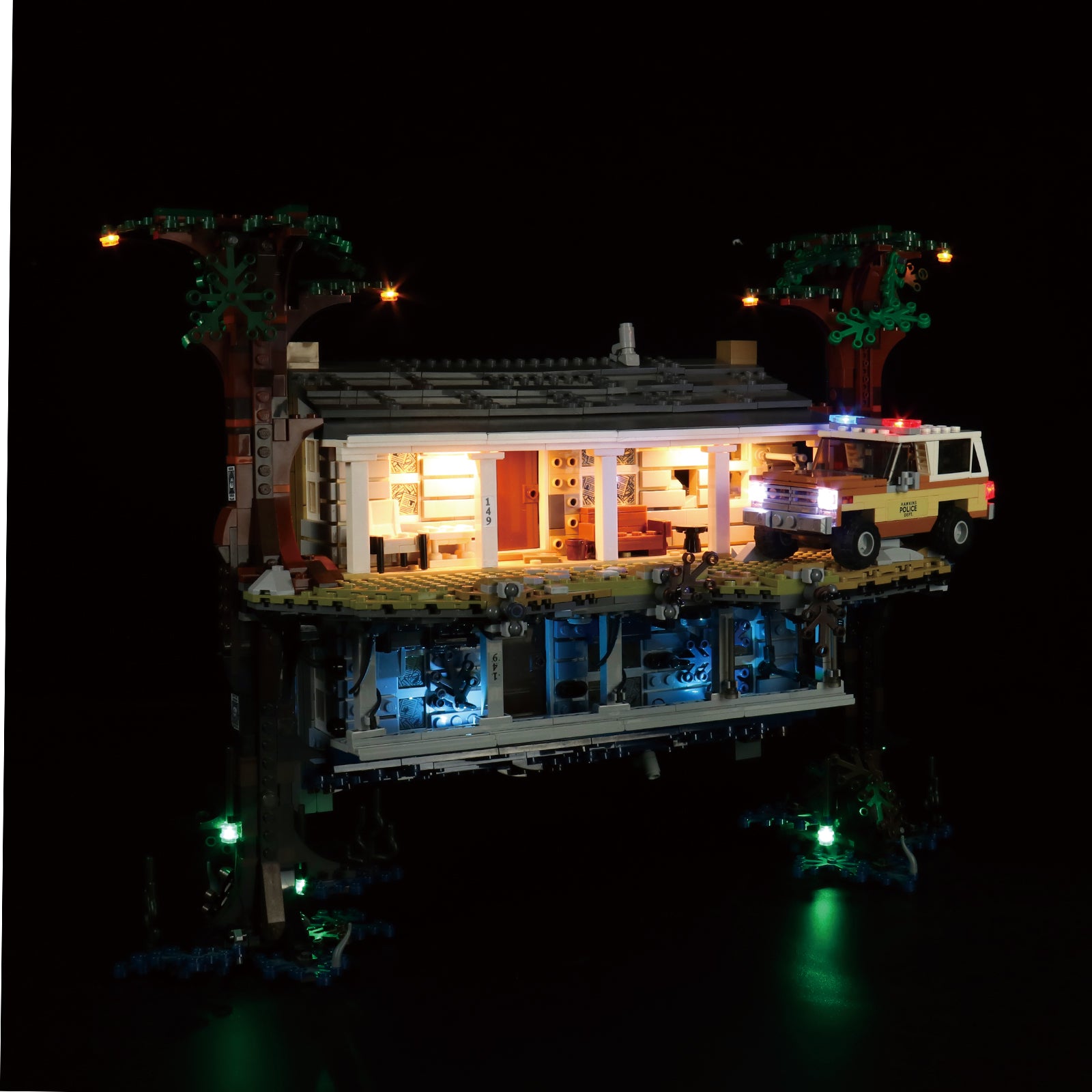 BrickBling Light Kit for LEGO Stranger Things The Upside Down 75810