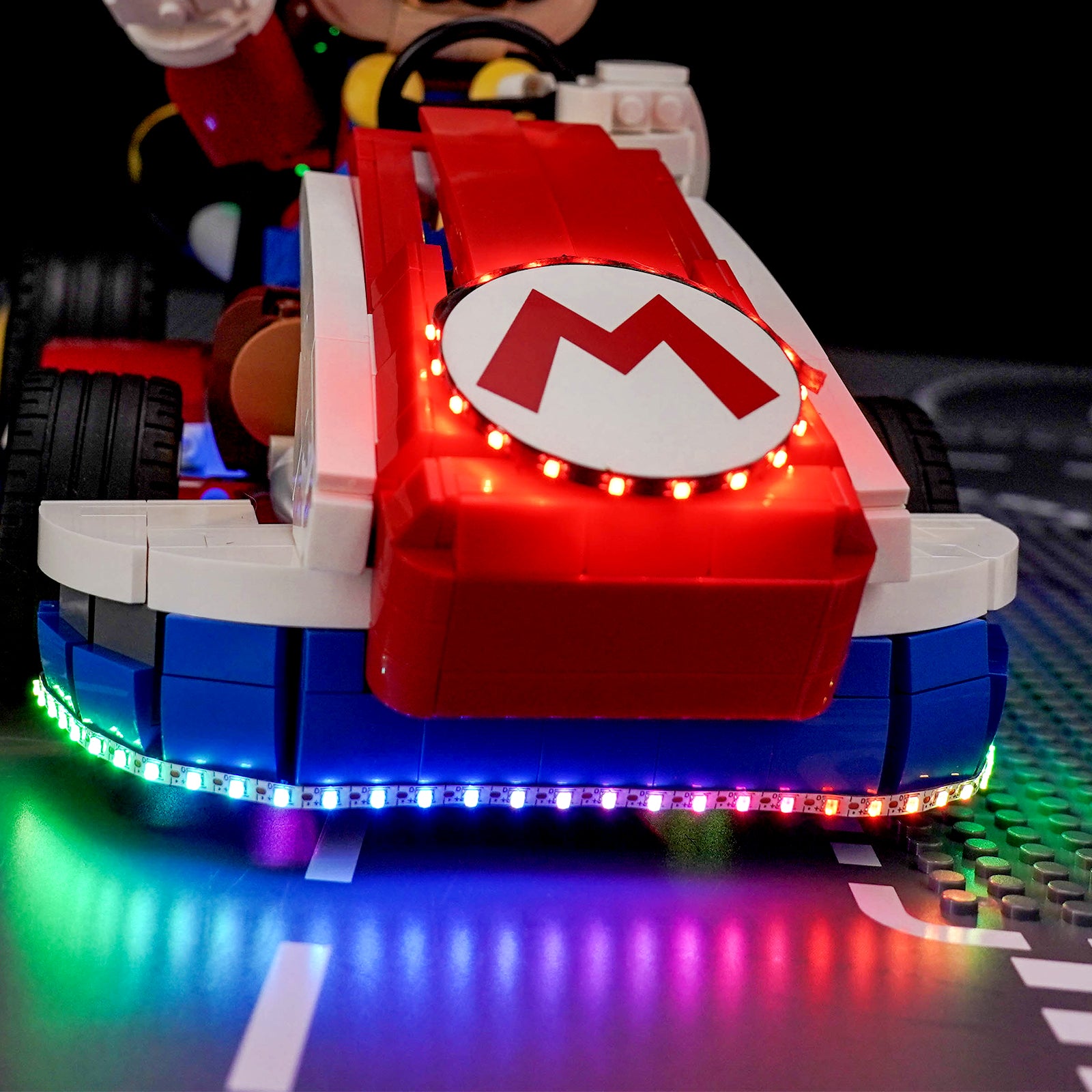 BrickBling Light Kit for LEGO Super Mario Mario Kart™ – Mario & Standard Kart 72037