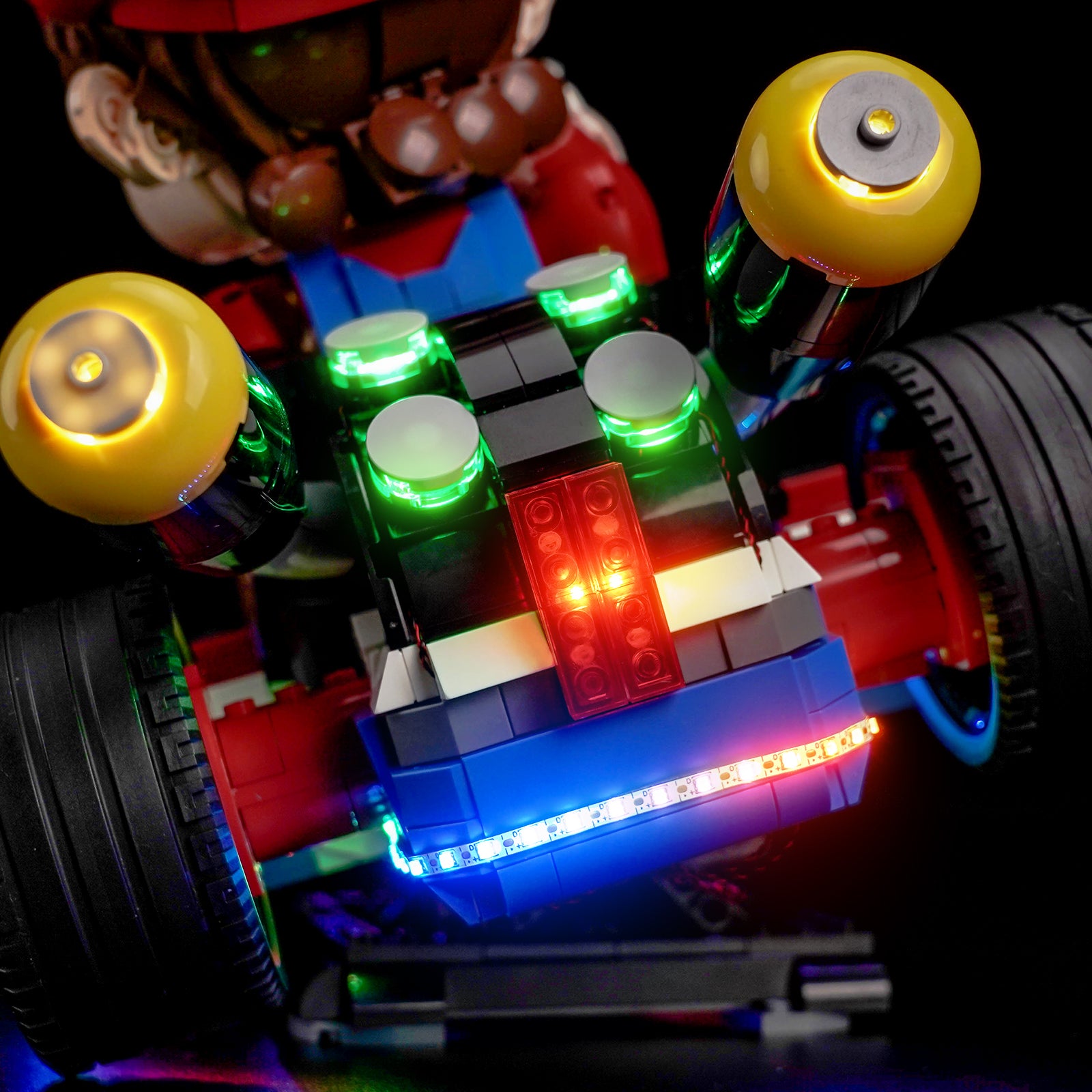 BrickBling Light Kit for LEGO Super Mario Mario Kart™ – Mario & Standard Kart 72037