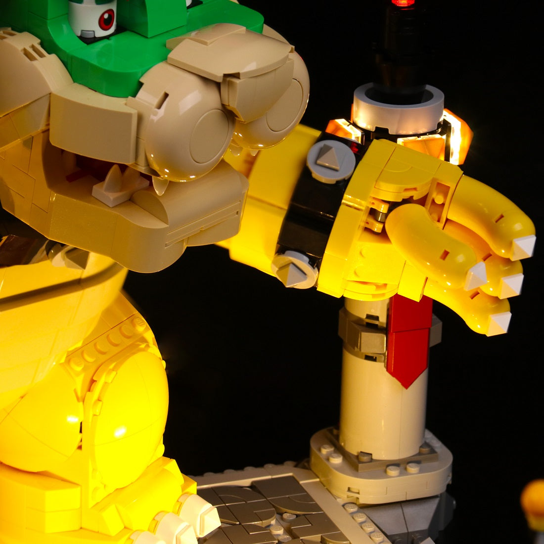BrickBling Light Kit for LEGO Super Mario The Mighty Bowser™ 71411
