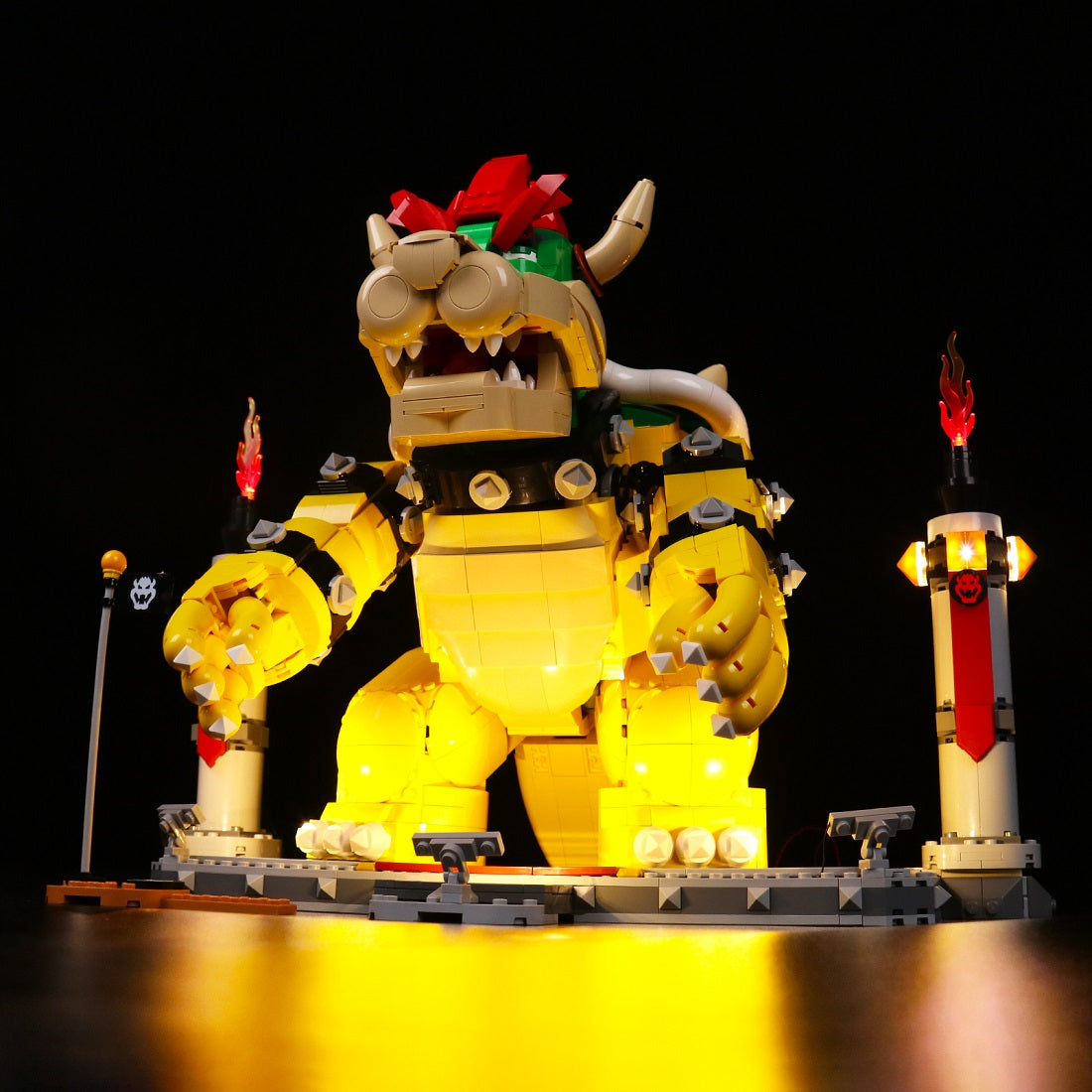 BrickBling Light Kit for LEGO Super Mario The Mighty Bowser™ 71411 Classic Version
