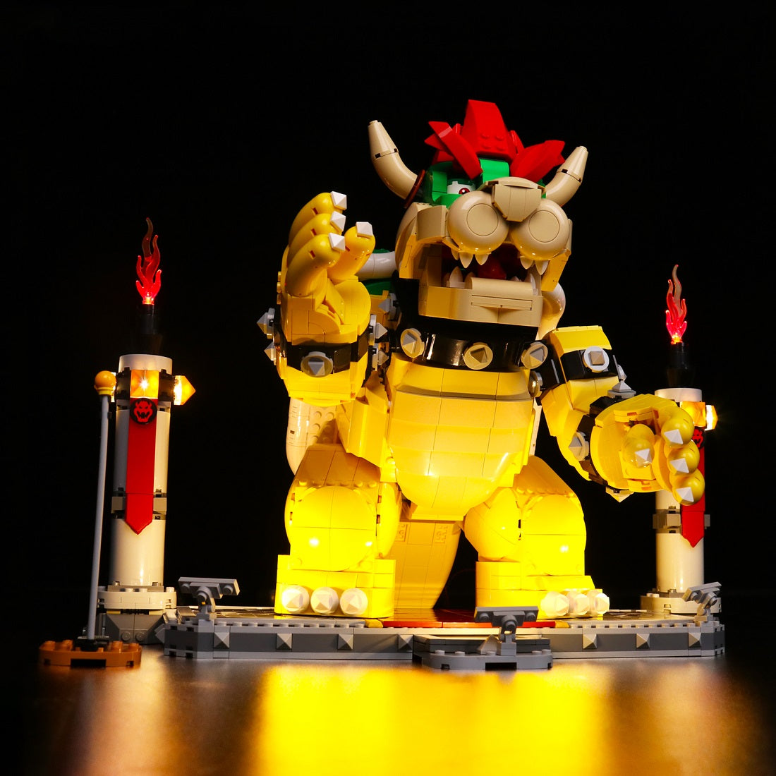 BrickBling Light Kit for LEGO Super Mario The Mighty Bowser™ 71411