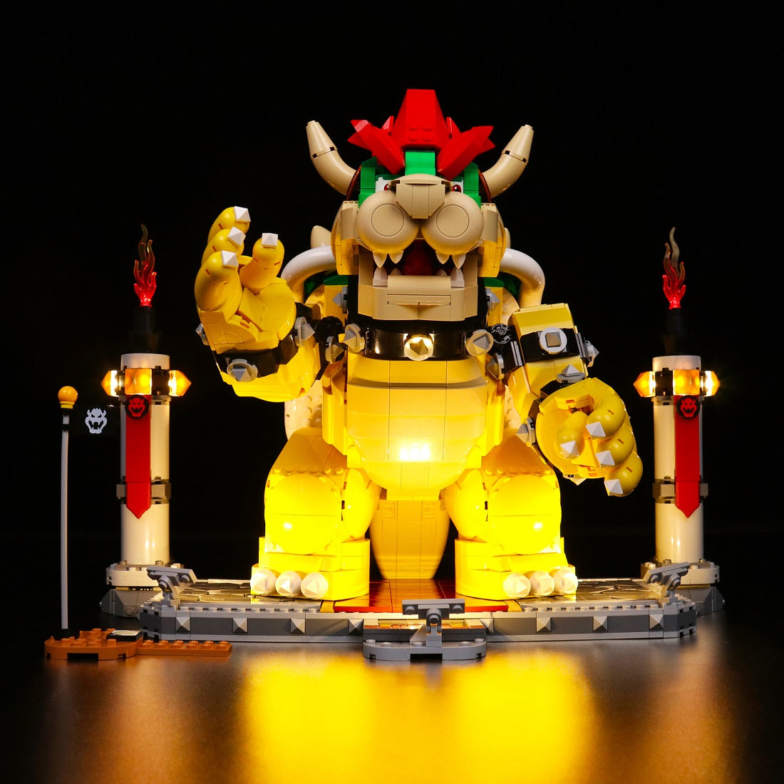 BrickBling Light Kit for LEGO Super Mario The Mighty Bowser™ 71411