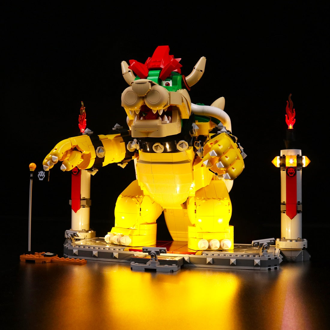 BrickBling Light Kit for LEGO Super Mario The Mighty Bowser™ 71411