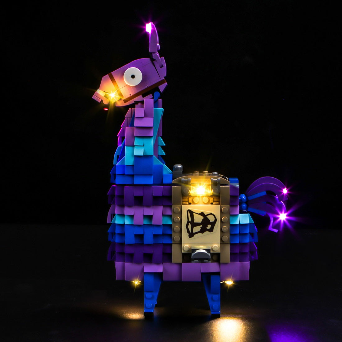 BrickBling Light Kit for LEGO Fortnite Supply Llama 77071