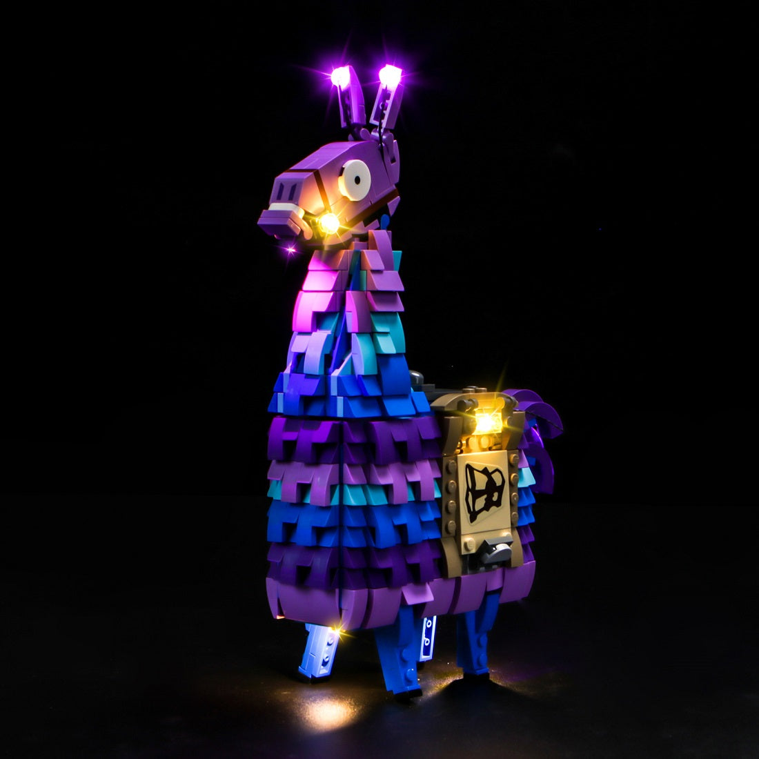 BrickBling Light Kit for LEGO Fortnite Supply Llama 77071