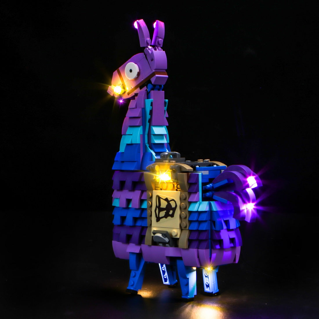 BrickBling Light Kit for LEGO Fortnite Supply Llama 77071