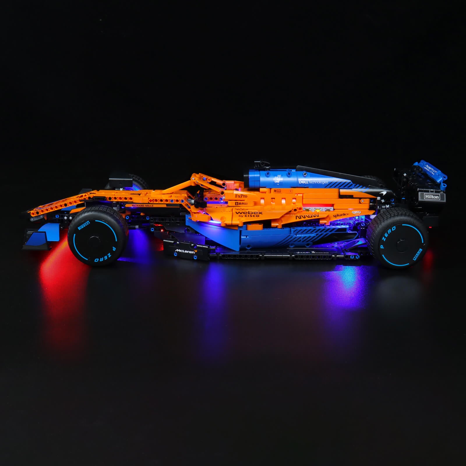 BrickBling Light Kit for LEGO Technic McLaren Formula 1™ Race Car 42141 Remote Control Version