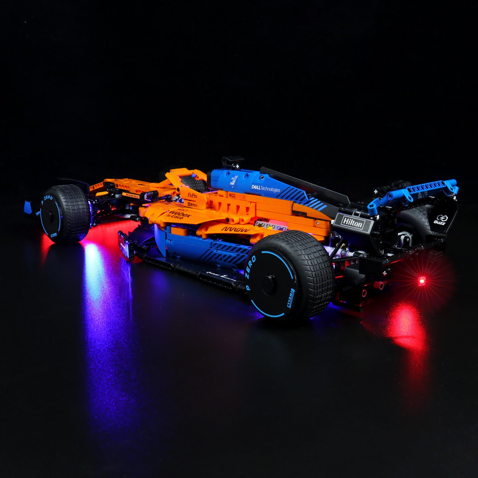 BrickBling Light Kit for LEGO Technic McLaren Formula 1™ Race Car 42141 Remote Control Version