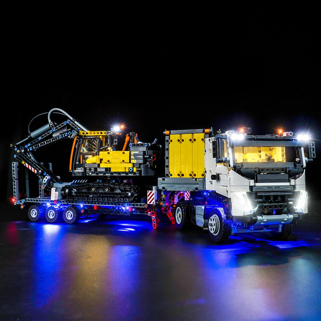 BrickBling Light Kit for LEGO Technic Volvo FMX Truck & EC230 Electric Excavator 42175