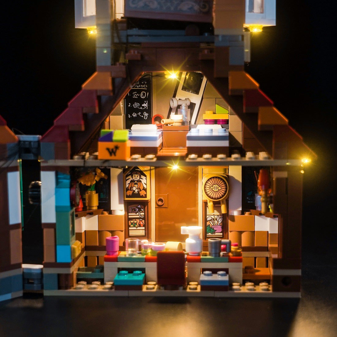 BrickBling Light Kit for LEGO Harry Potter The Burrow – Collectors' Edition 76437
