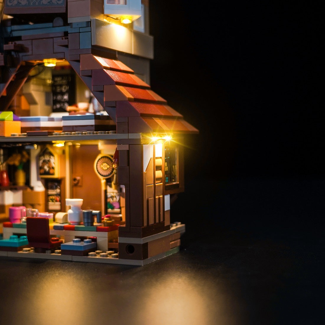 BrickBling Light Kit for LEGO Harry Potter The Burrow – Collectors' Edition 76437