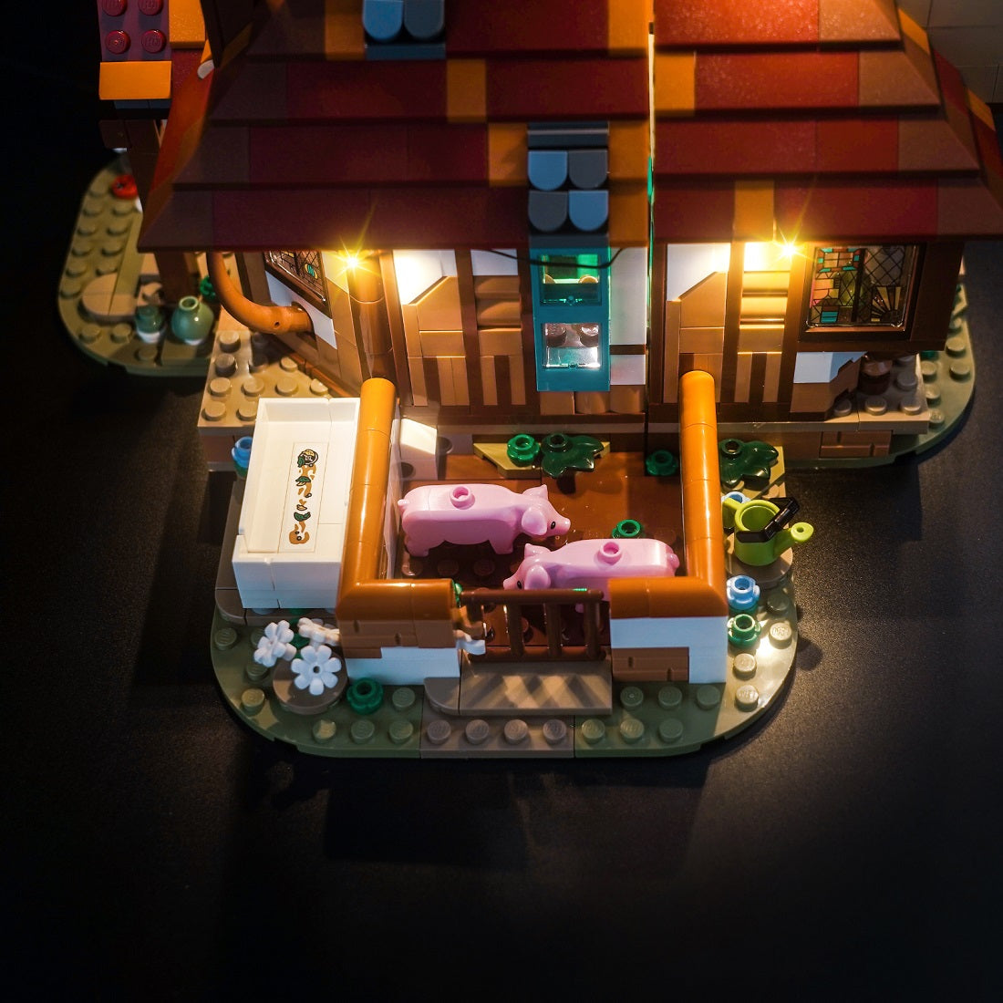 BrickBling Light Kit for LEGO Harry Potter The Burrow – Collectors' Edition 76437