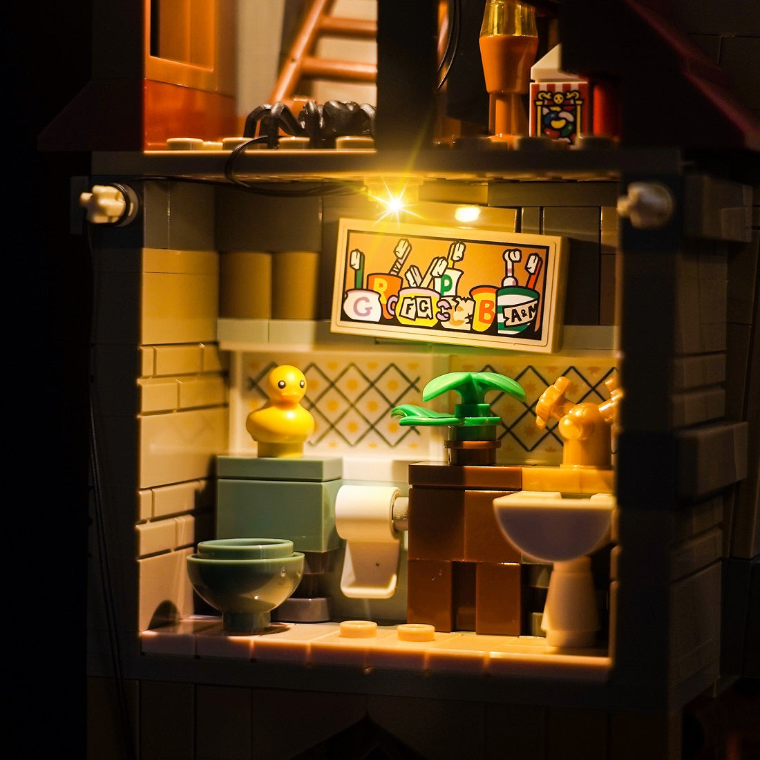 BrickBling Light Kit for LEGO Harry Potter The Burrow – Collectors' Edition 76437
