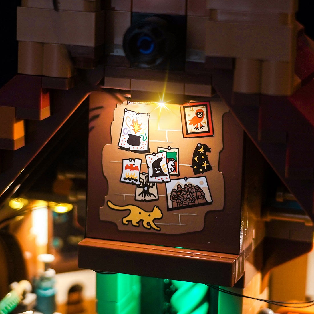 BrickBling Light Kit for LEGO Harry Potter The Burrow – Collectors' Edition 76437