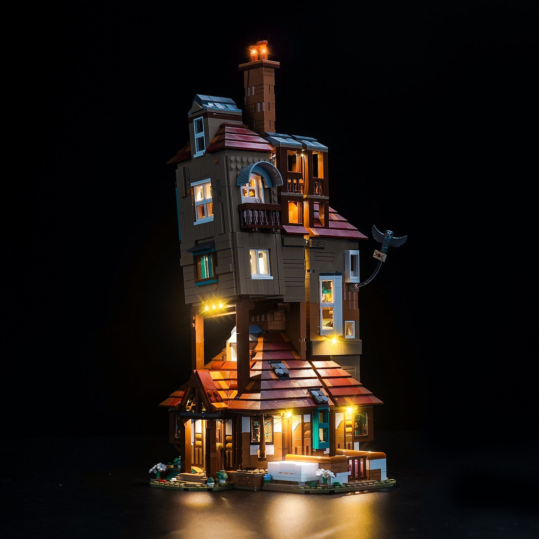 BrickBling Light Kit for LEGO Harry Potter The Burrow – Collectors' Edition 76437