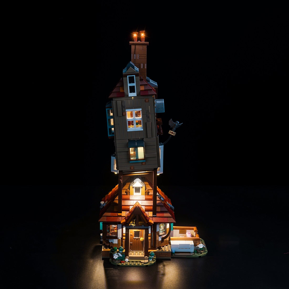 BrickBling Light Kit for LEGO Harry Potter The Burrow – Collectors' Edition 76437