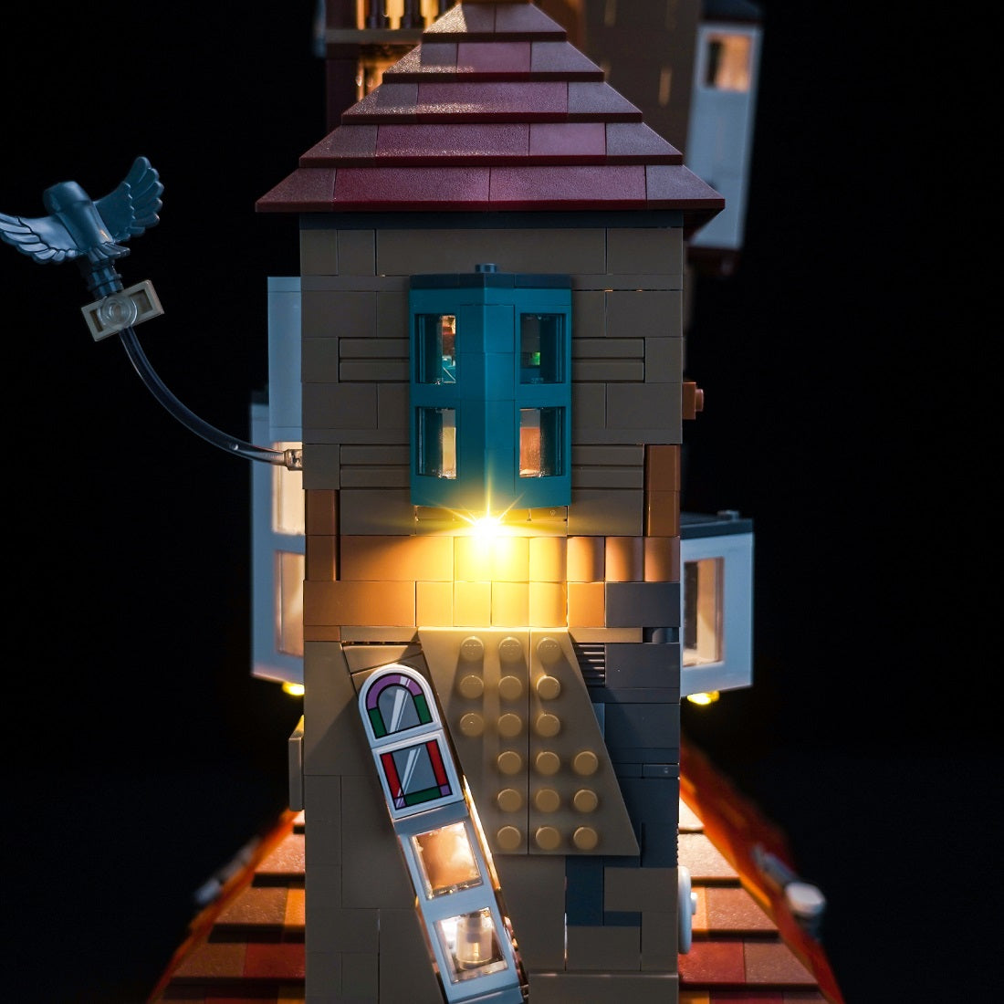 BrickBling Light Kit for LEGO Harry Potter The Burrow – Collectors' Edition 76437