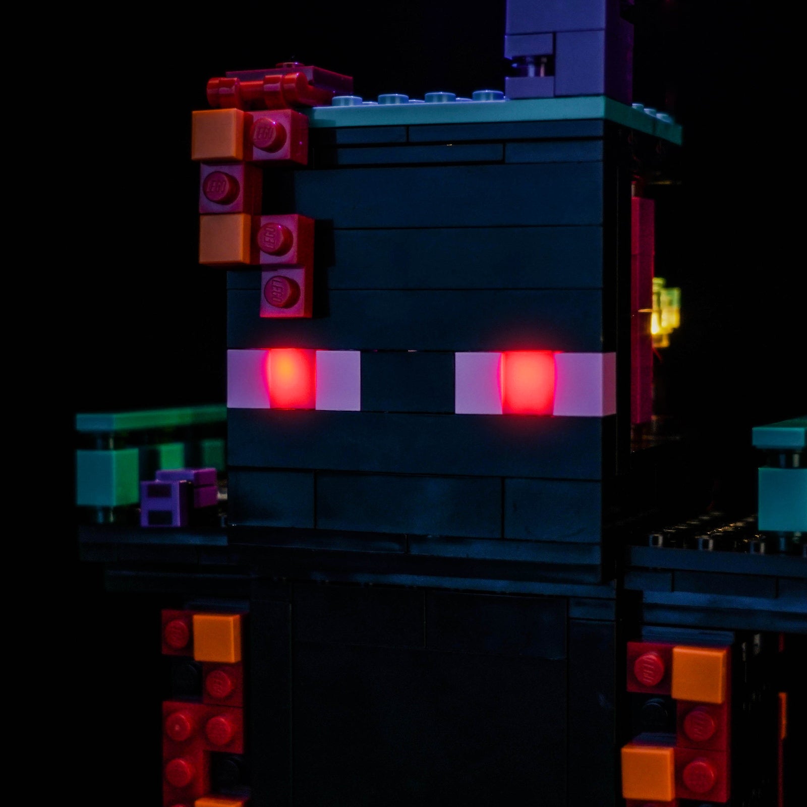 BrickBling Light Kit for LEGO Minecraft The Enderman Tower 21279