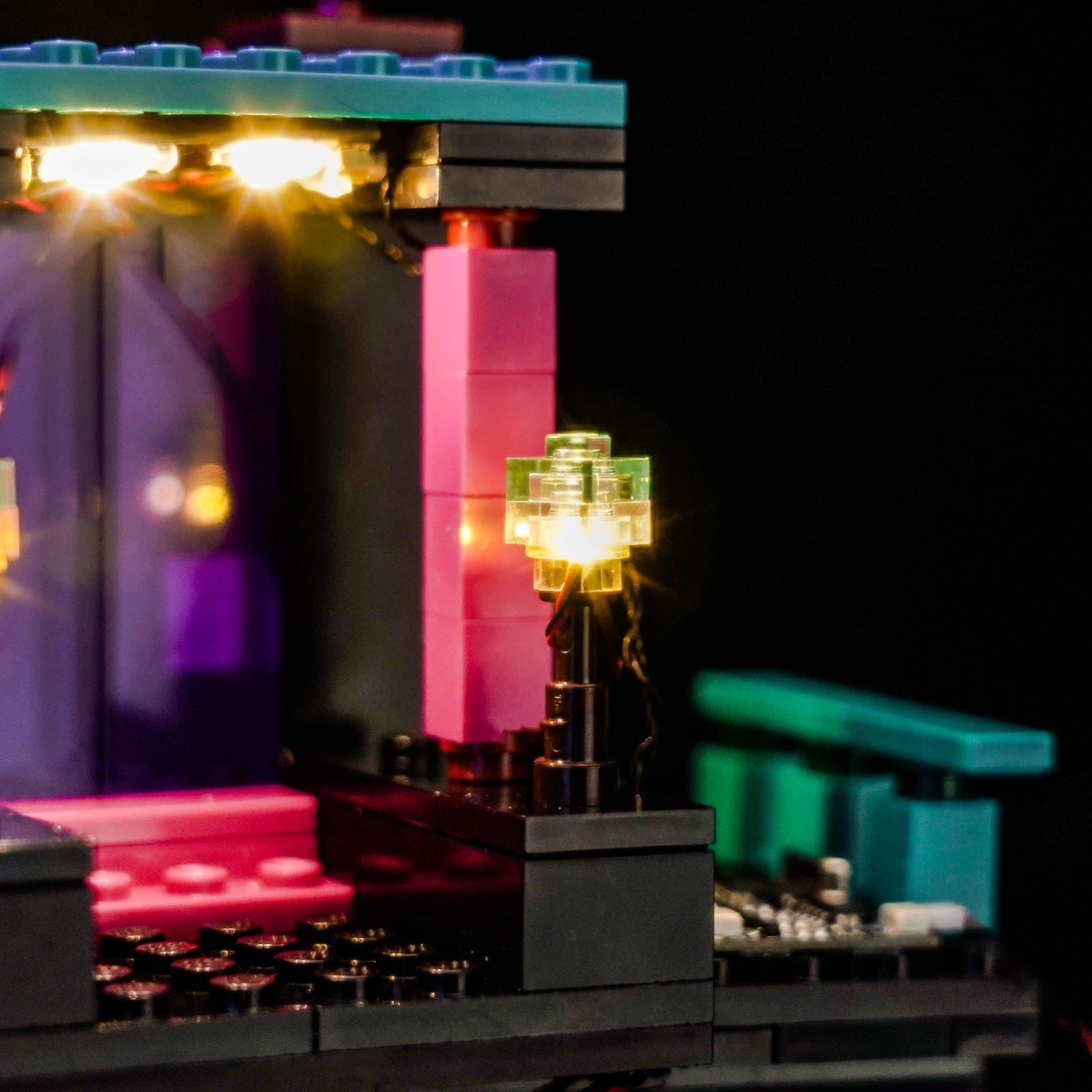 BrickBling Light Kit for LEGO Minecraft The Enderman Tower 21279