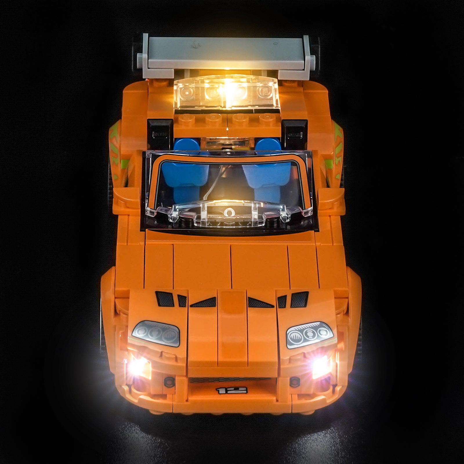 BrickBling Light Kit for LEGO Speed Champions The Fast and The Furious Toyota Supra MK4 77260