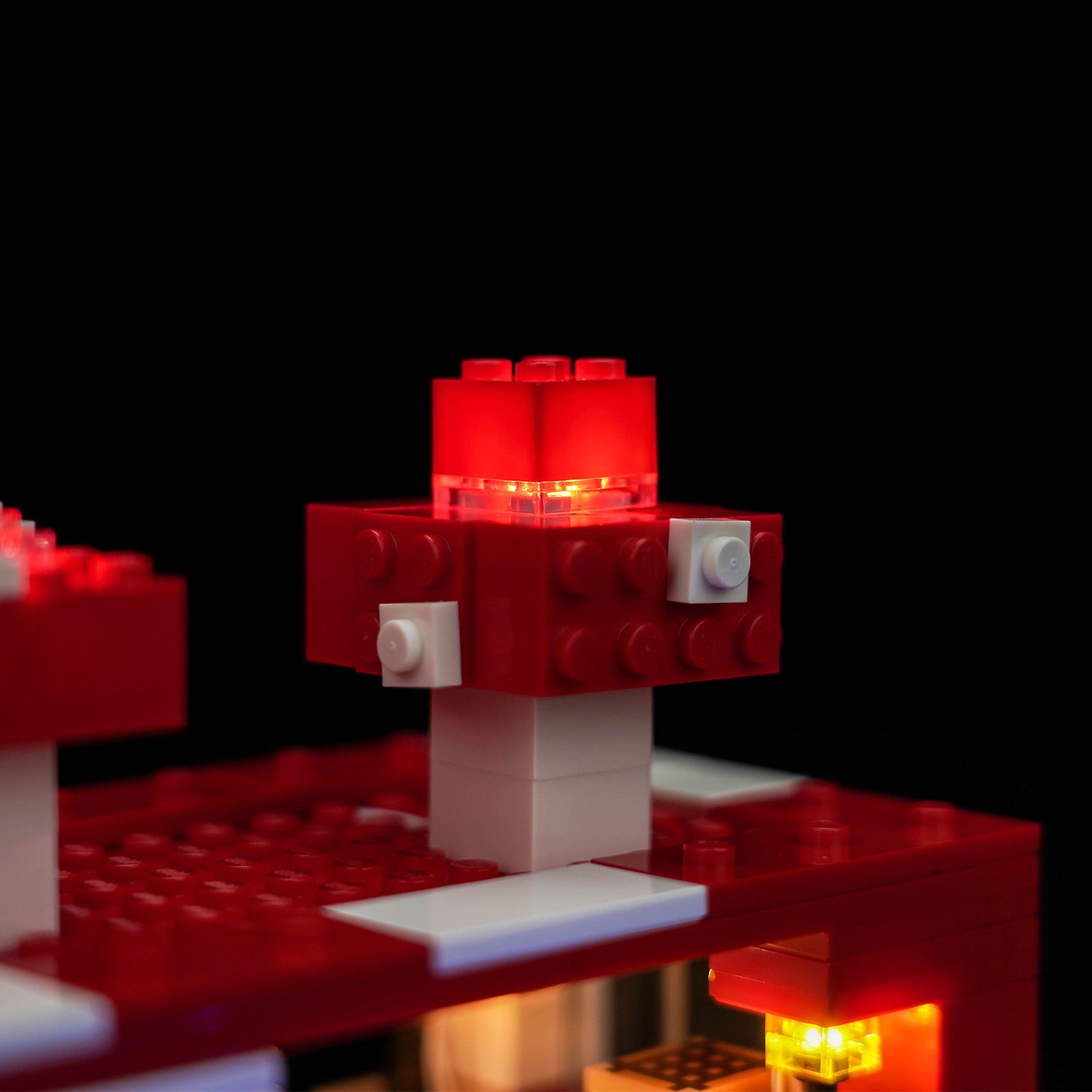 BrickBling Light Kit for LEGO Minecraft The Mooshroom House 21270