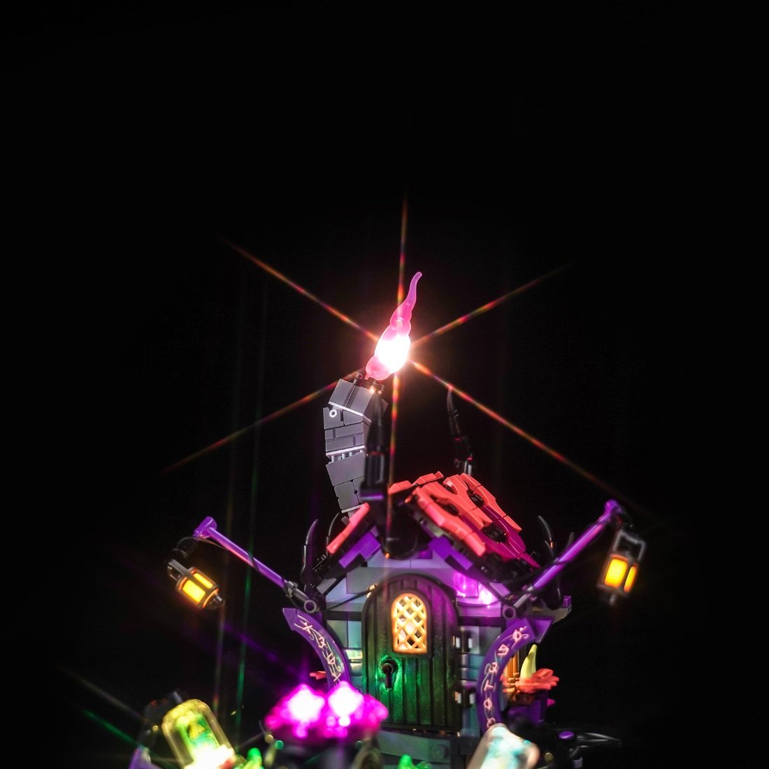 BrickBling Light Kit for LEGO DREAMZzz The Never Witch's Midnight Raven 71478