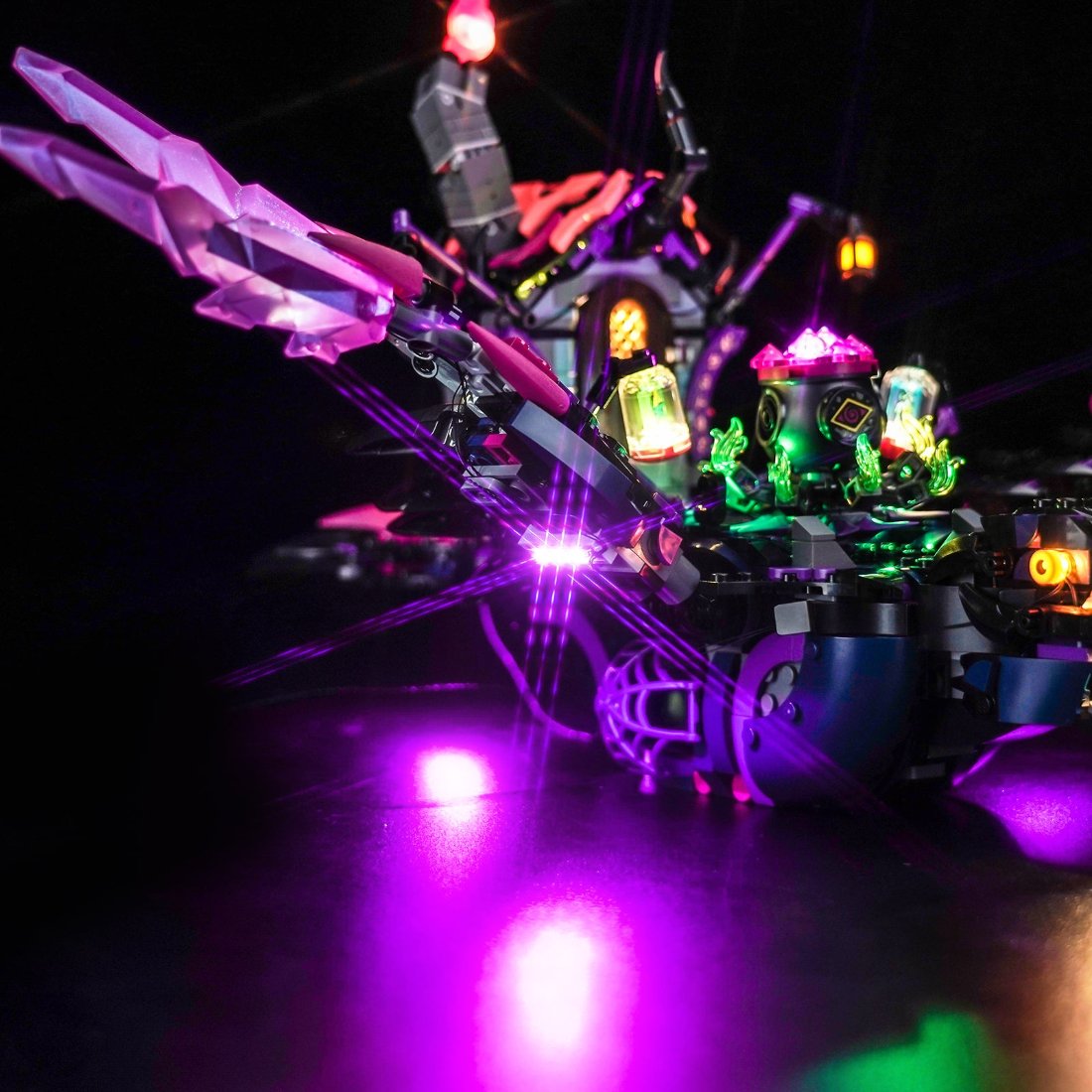BrickBling Light Kit for LEGO DREAMZzz The Never Witch's Midnight Raven 71478