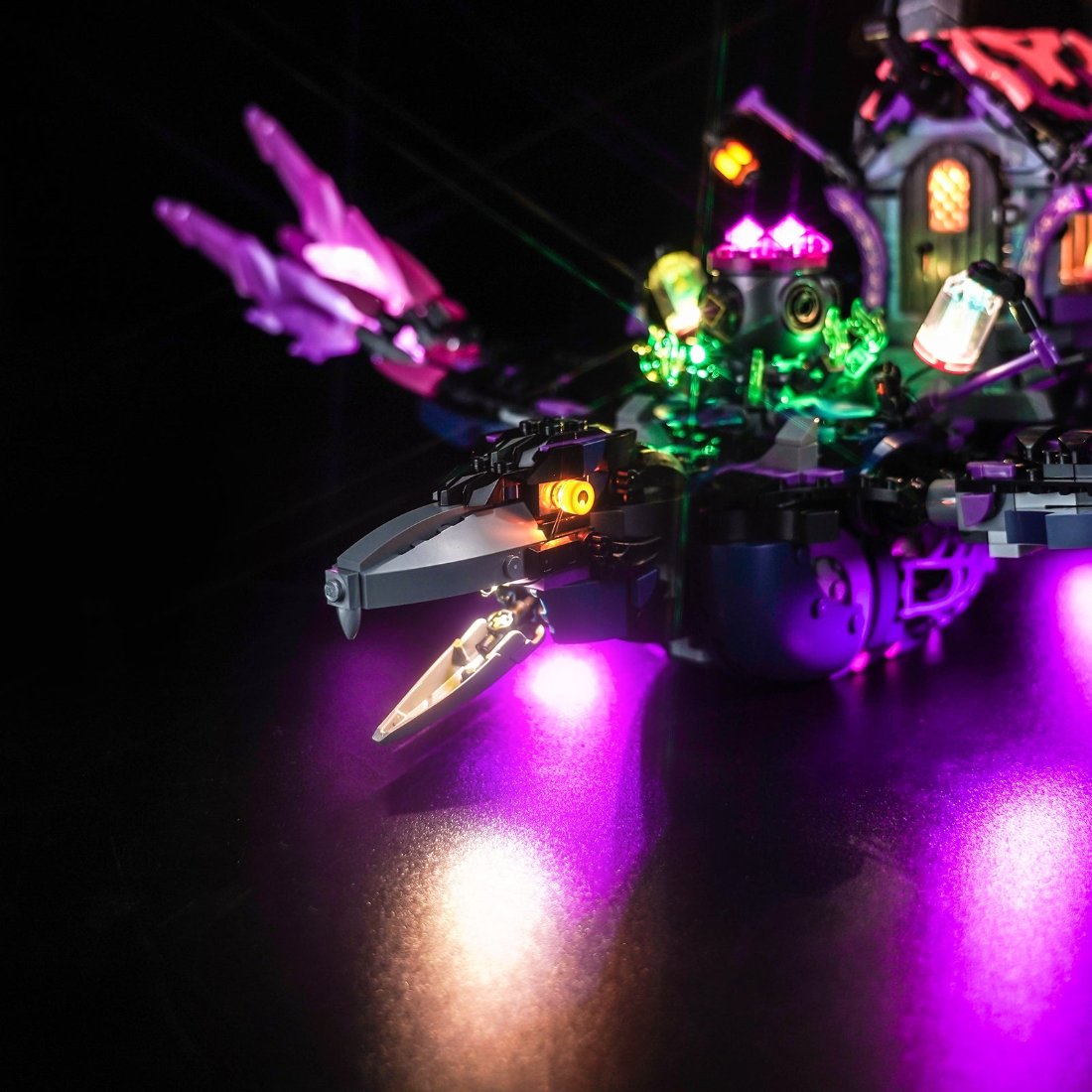 BrickBling Light Kit for LEGO DREAMZzz The Never Witch's Midnight Raven 71478