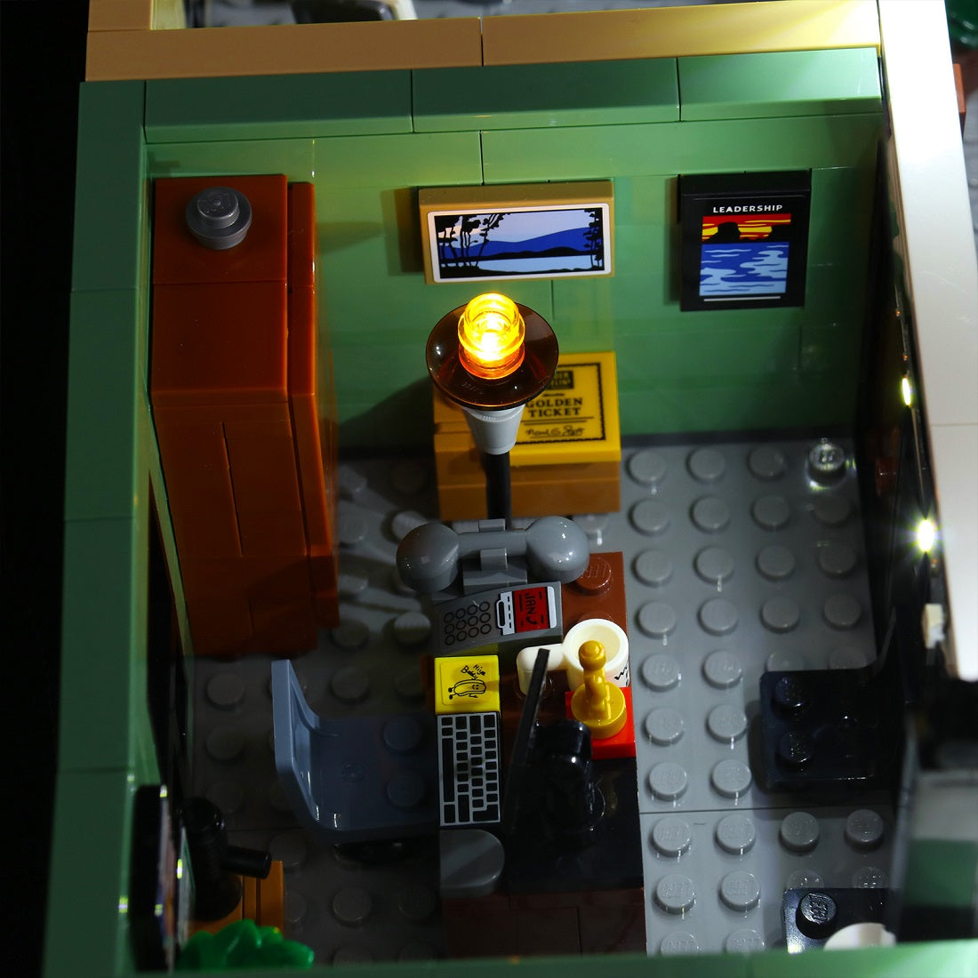 BrickBling Light Kit for LEGO Ideas The Office 21336