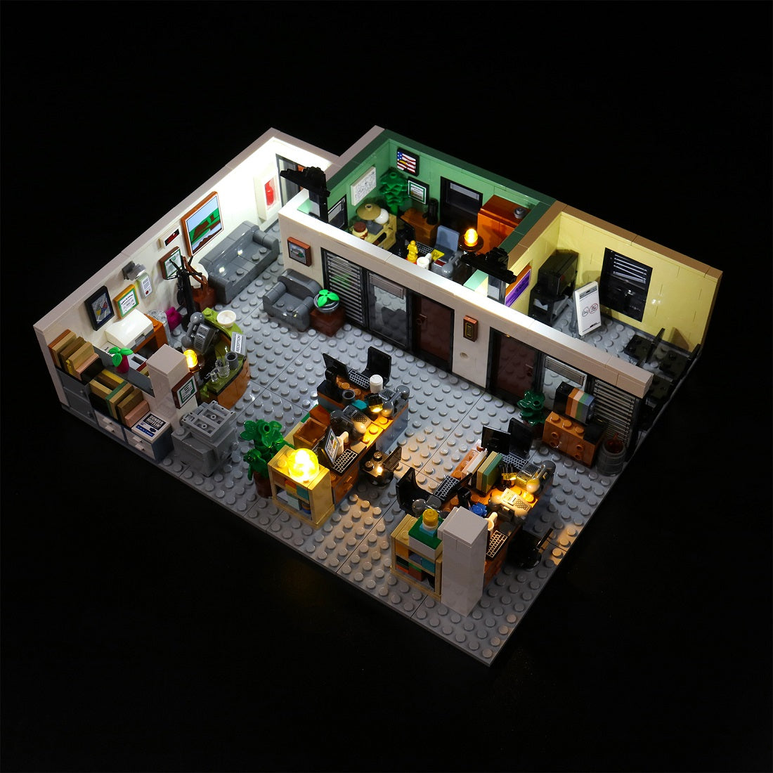 BrickBling Light Kit for LEGO Ideas The Office 21336 Music Version