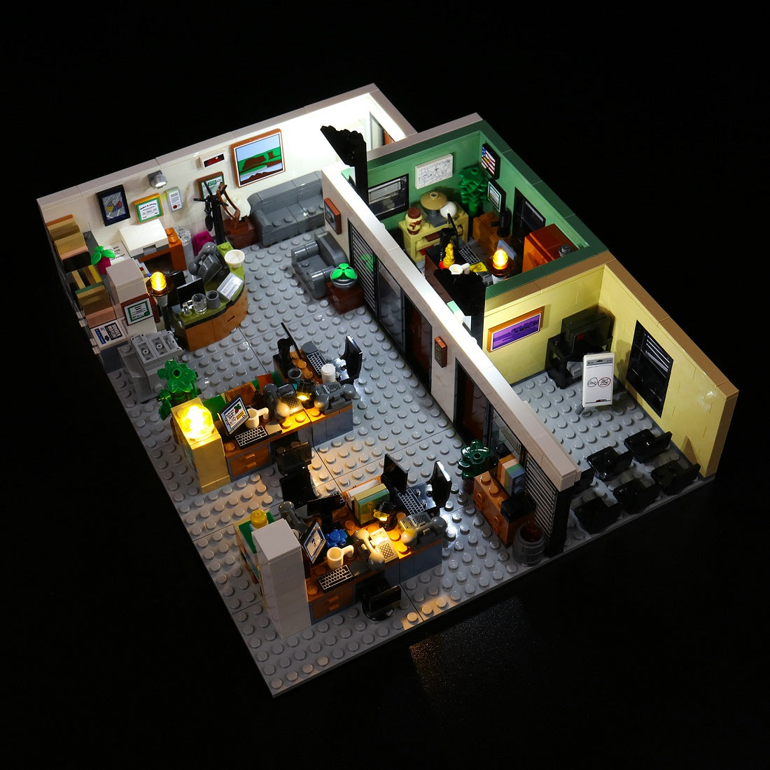 BrickBling Light Kit for LEGO Ideas The Office 21336