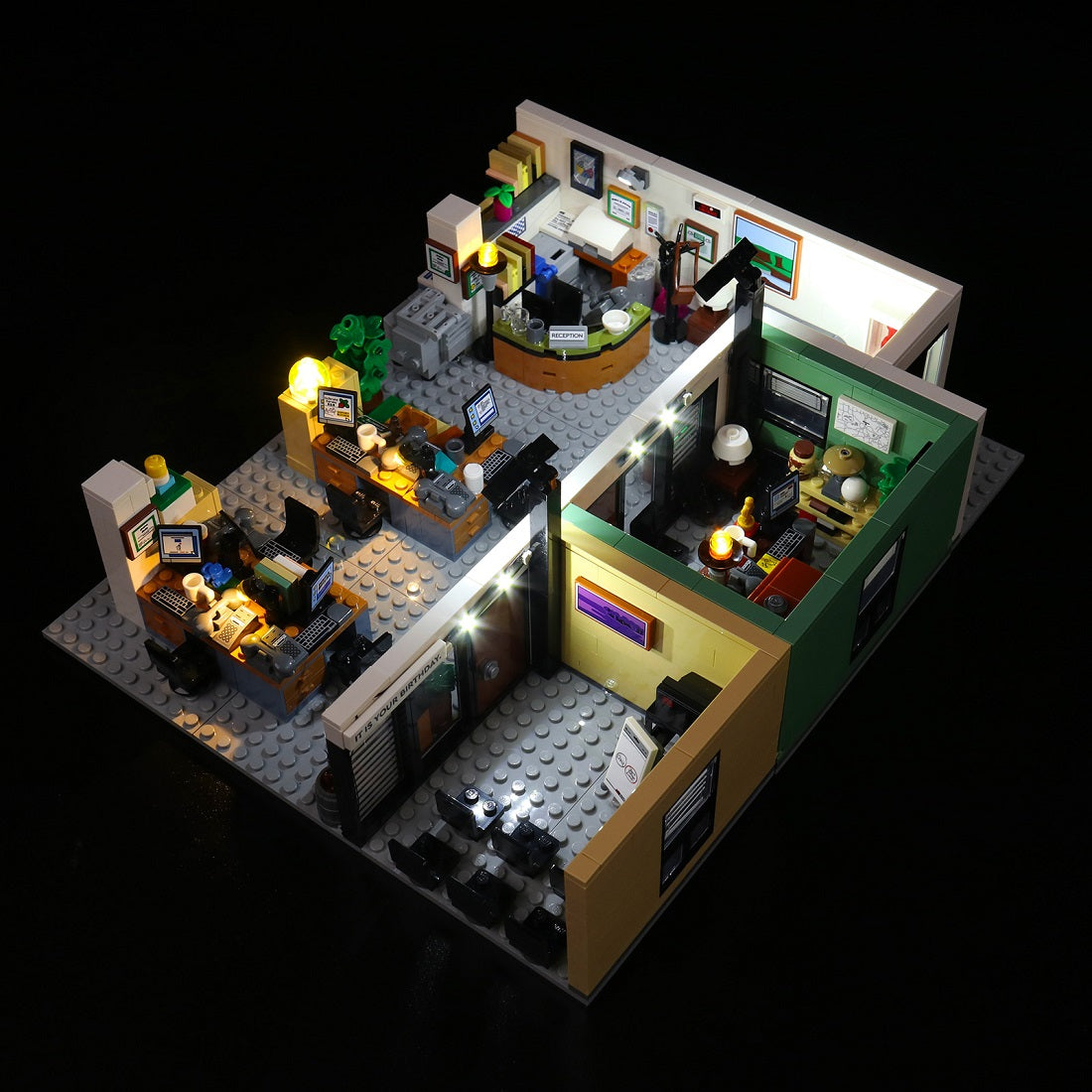 BrickBling Light Kit for LEGO Ideas The Office 21336