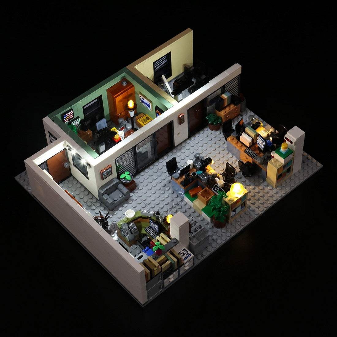 BrickBling Light Kit for LEGO Ideas The Office 21336