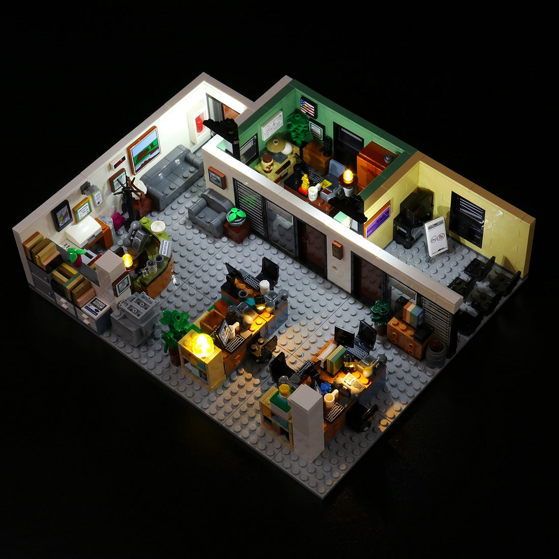 BrickBling Light Kit for LEGO Ideas The Office 21336