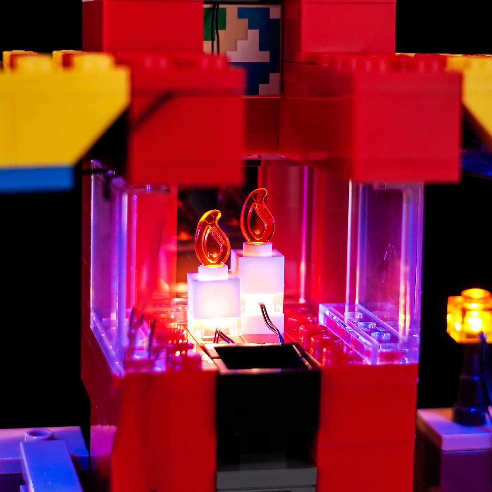 BrickBling Light Kit for LEGO Minecraft The Parrot Houses 21282