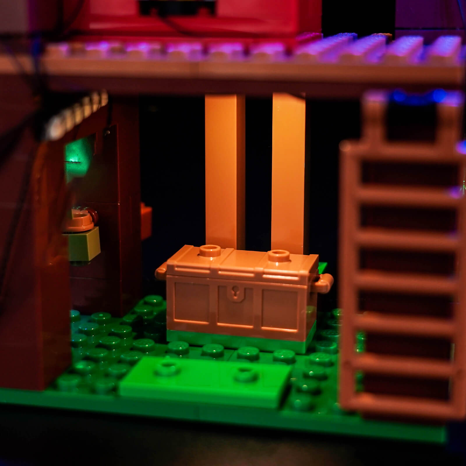 BrickBling Light Kit for LEGO Minecraft The Parrot Houses 21282