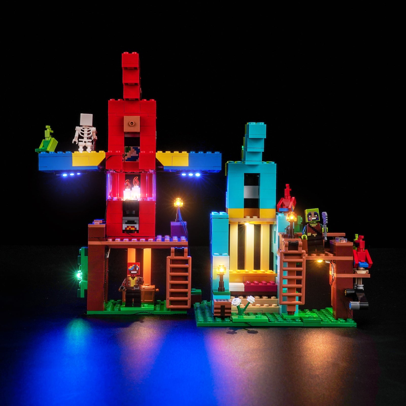 BrickBling Light Kit for LEGO Minecraft The Parrot Houses 21282