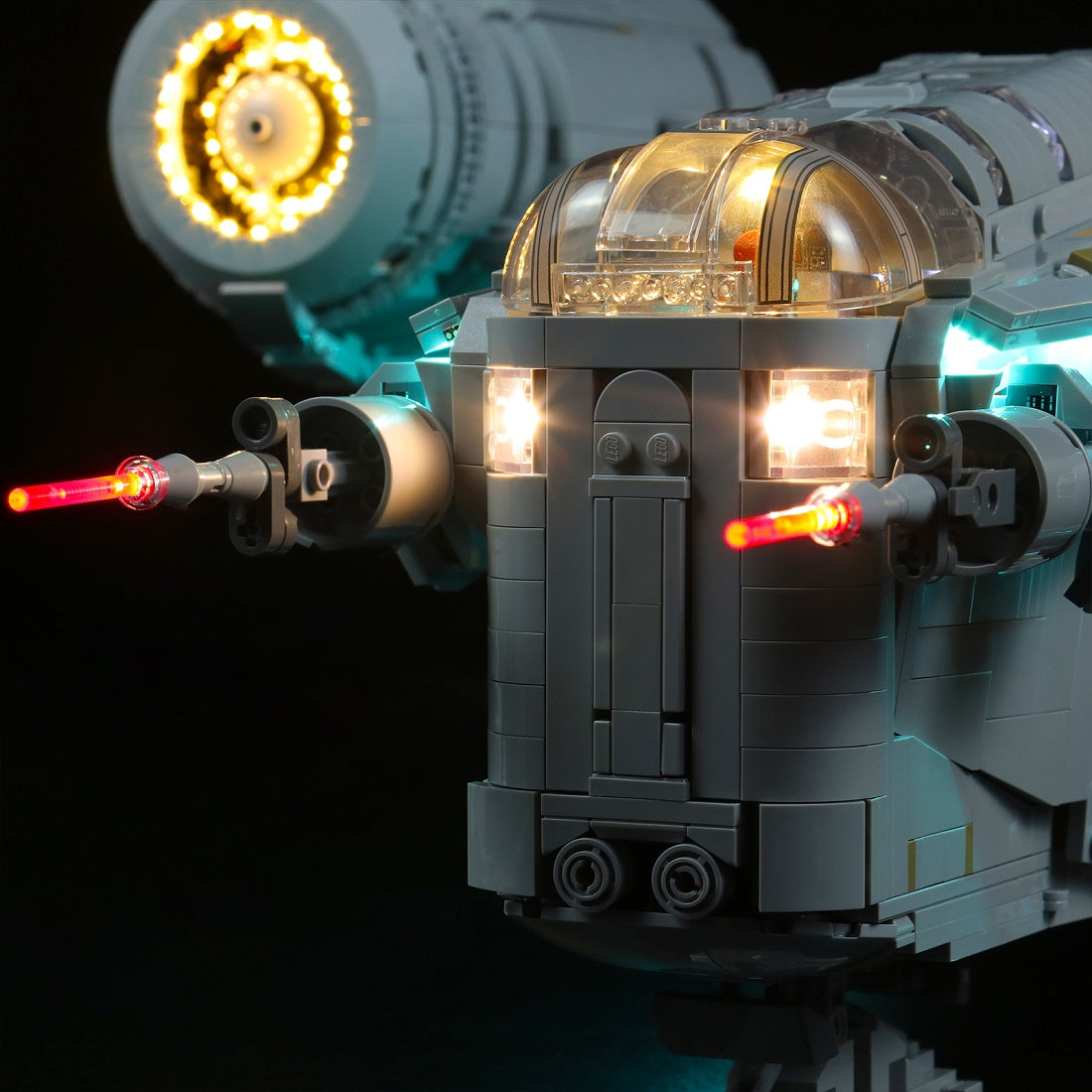 BrickBling Light Kit for LEGO Star Wars The Razor Crest™ 75331 Remote Control Version