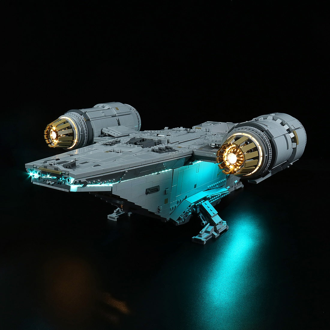 BrickBling Light Kit for LEGO Star Wars The Razor Crest™ 75331 Remote Control Version