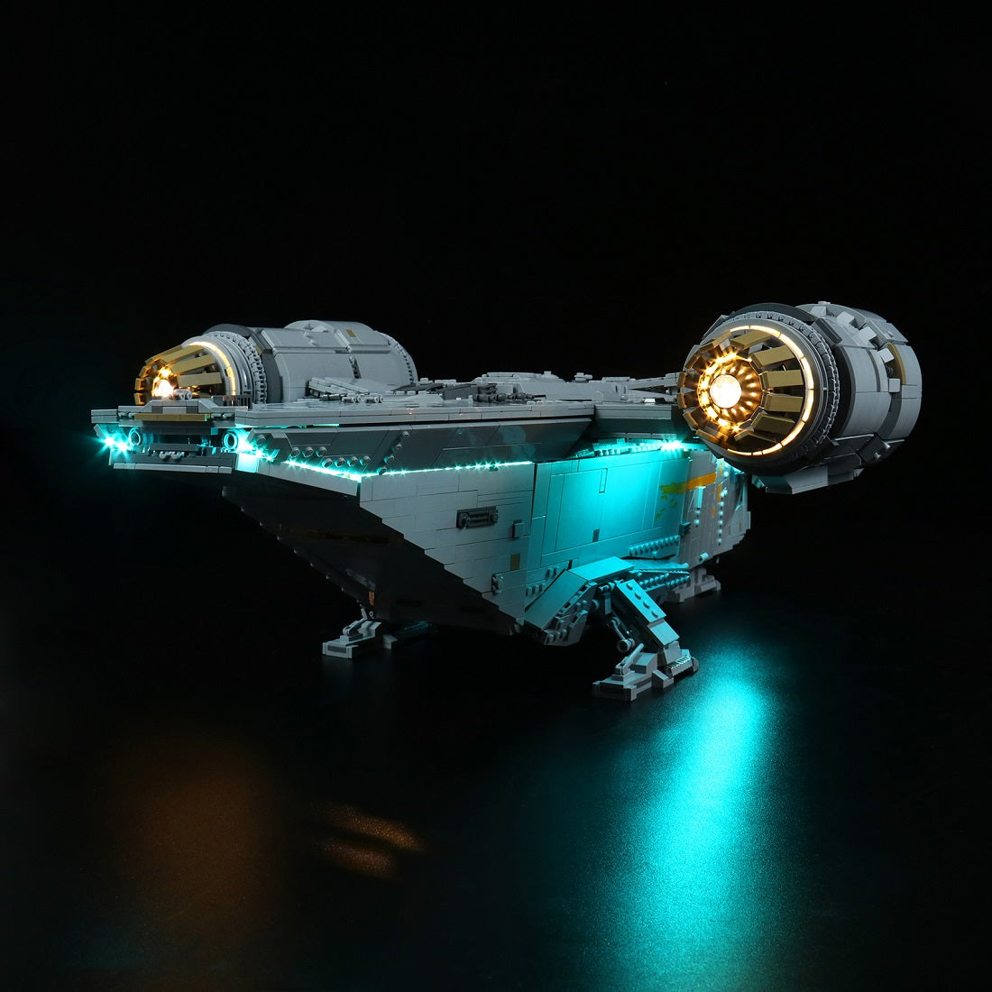 BrickBling Light Kit for LEGO Star Wars The Razor Crest™ 75331 Remote Control Version