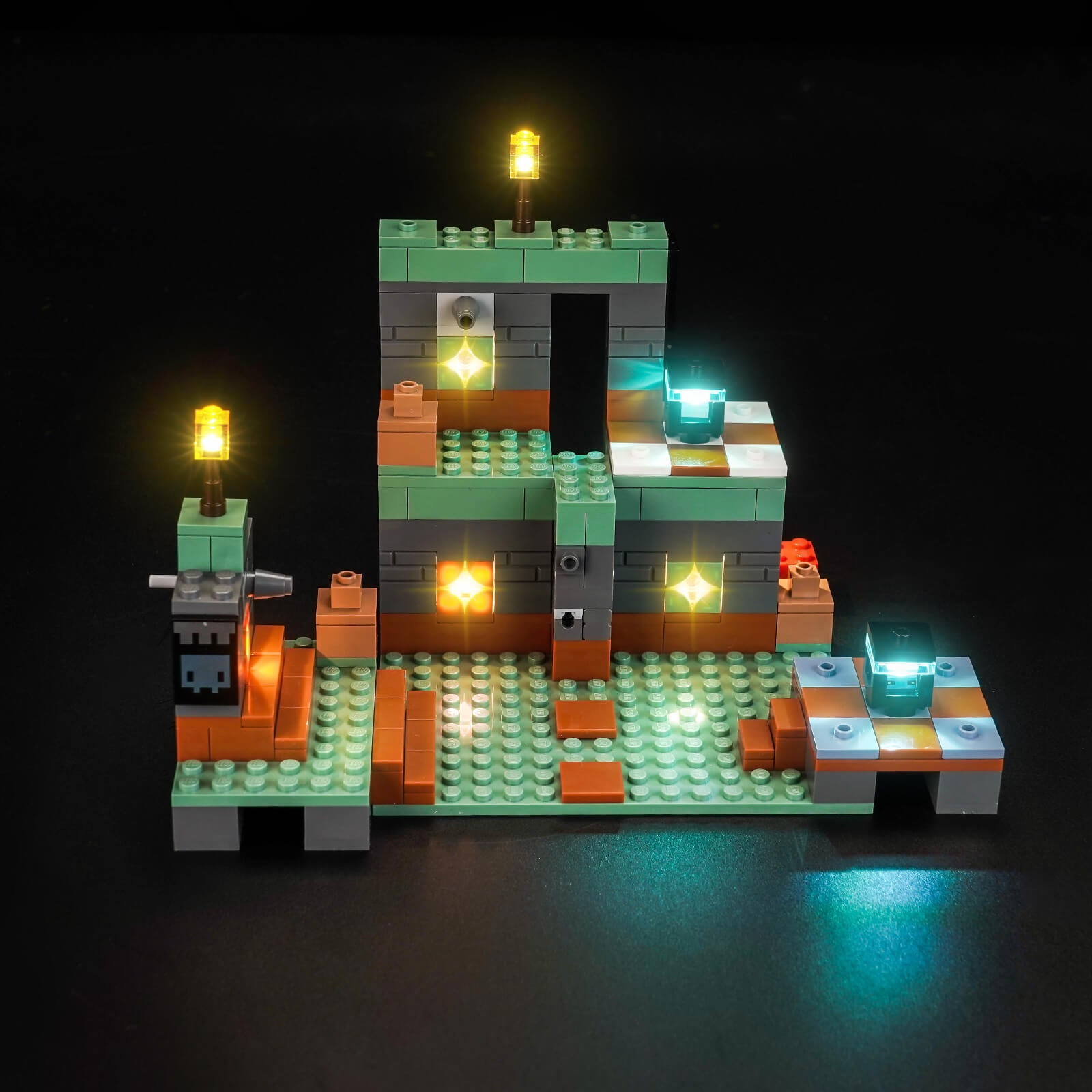 BrickBling Light Kit for LEGO Minecraft The Trial Chamber 21271