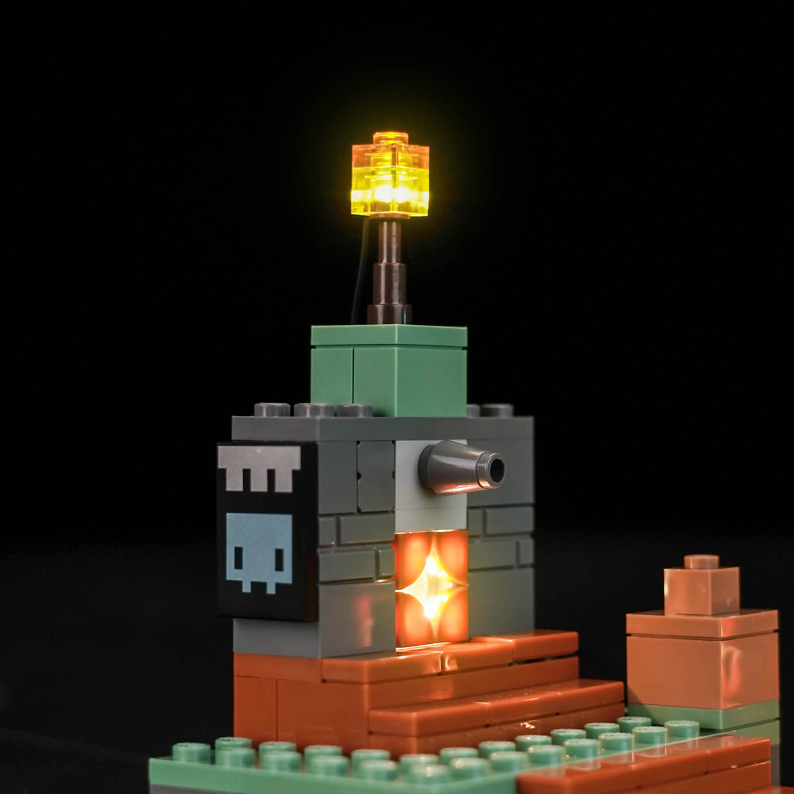 BrickBling Light Kit for LEGO Minecraft The Trial Chamber 21271