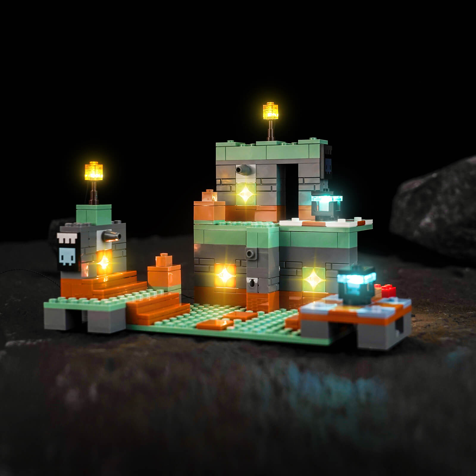BrickBling Light Kit for LEGO Minecraft The Trial Chamber 21271