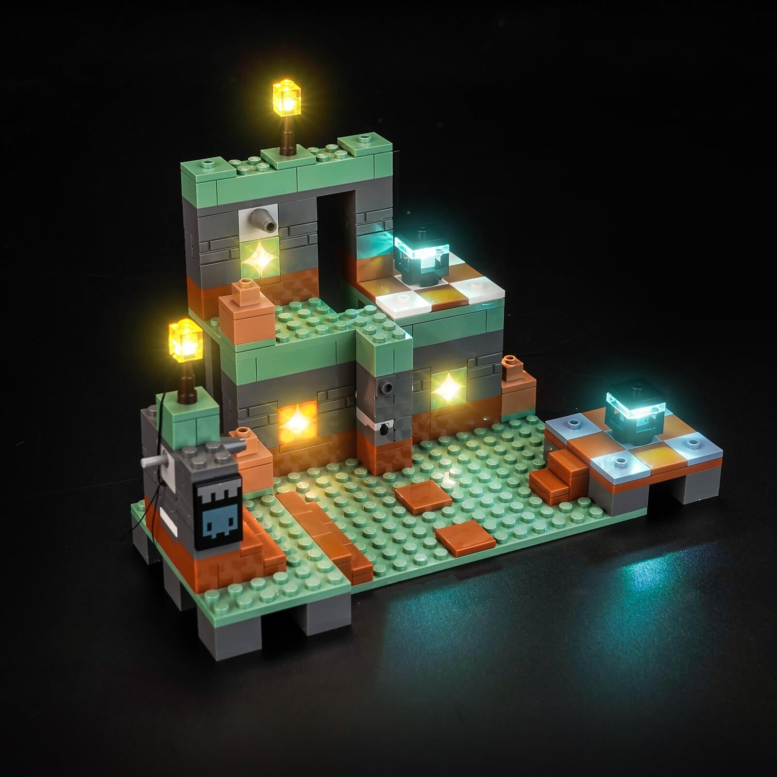 BrickBling Light Kit for LEGO Minecraft The Trial Chamber 21271