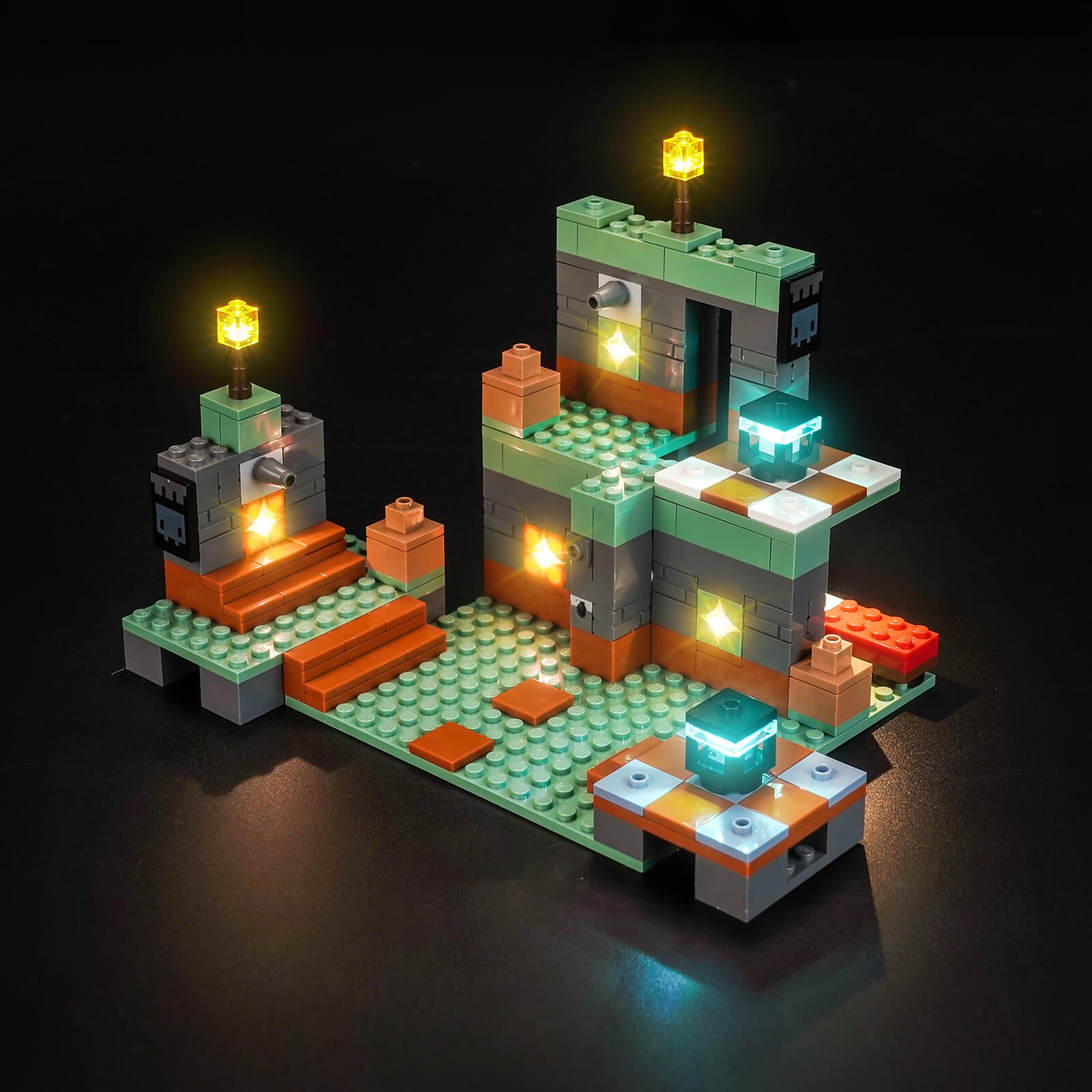 BrickBling Light Kit for LEGO Minecraft The Trial Chamber 21271