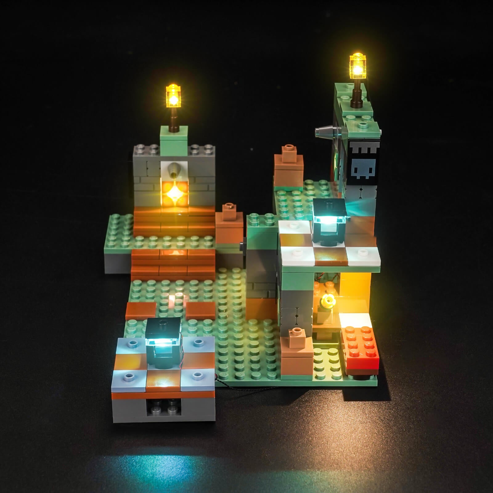 BrickBling Light Kit for LEGO Minecraft The Trial Chamber 21271