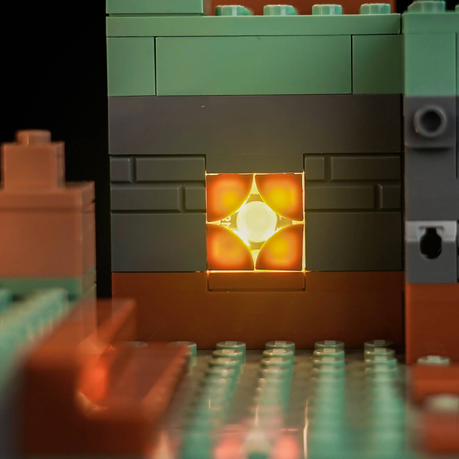BrickBling Light Kit for LEGO Minecraft The Trial Chamber 21271