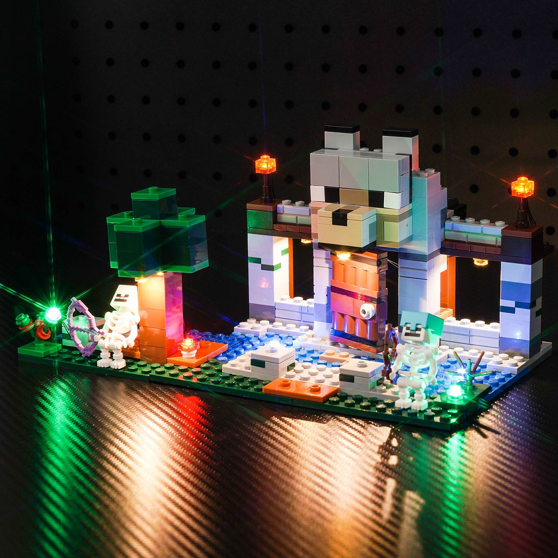 BrickBling Light Kit for LEGO Ideas The Wolf Stronghold 21261